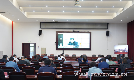 我市组织收看省、平顶山市灾后重建工作推进电视电话会议 (2)_副本.jpg